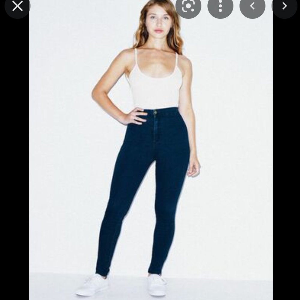 American Apparel Easy Jean in Dark Wash